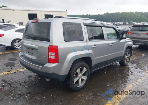 2017 Jeep Patriot High Altitude Fwd z USA, uszkodzony, nr VIN 1C4NJPFA5HD208035